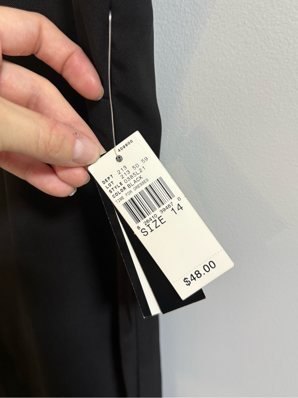 AB Studio Black Sleeveless Sheath Dress - Picture 4 of 9